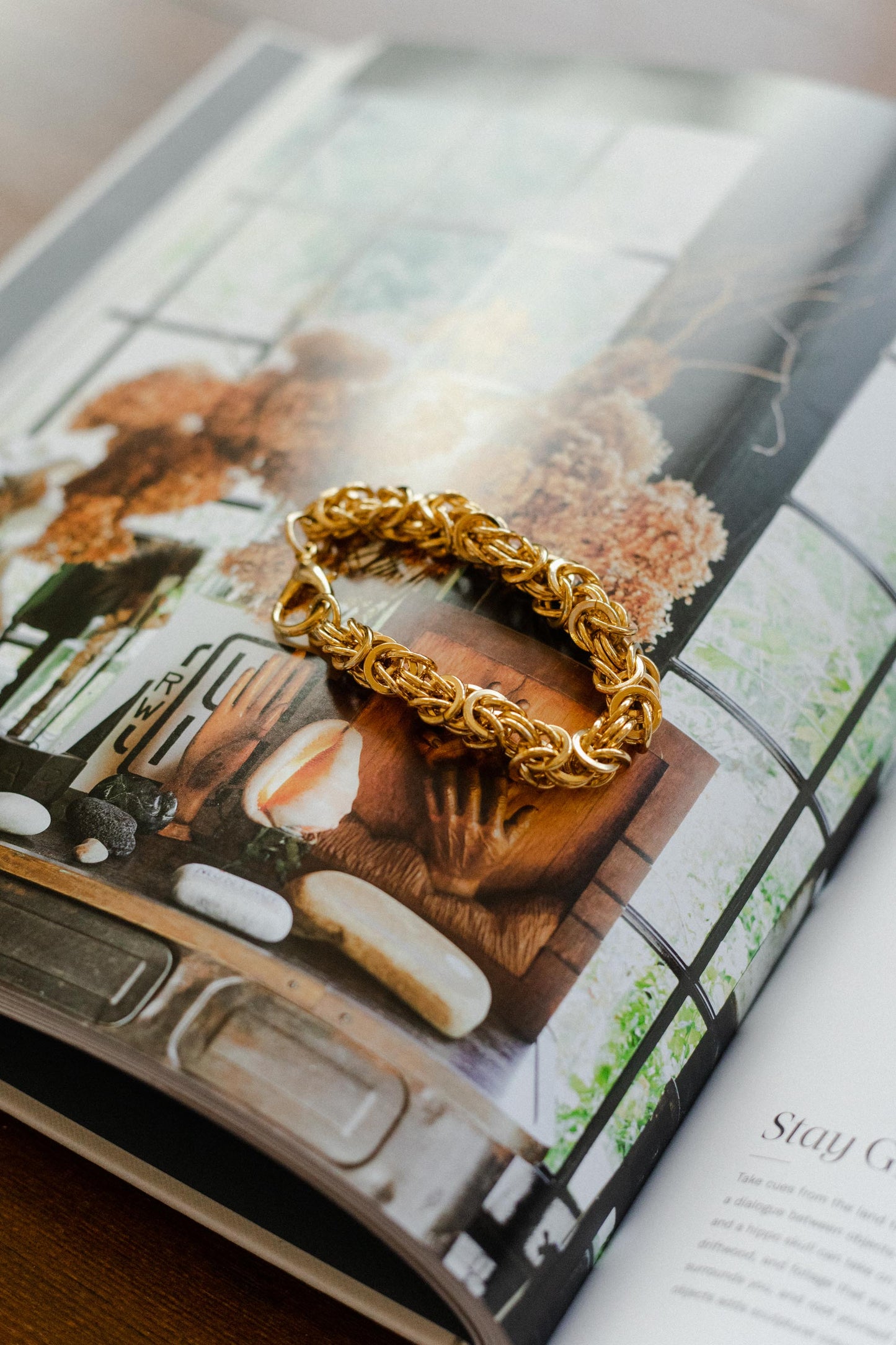 Golden Knot Bracelet