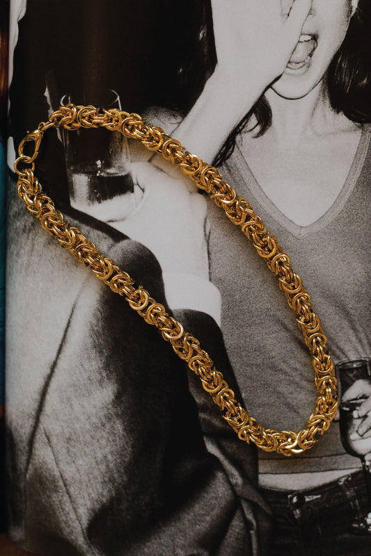 Golden Knot Necklace